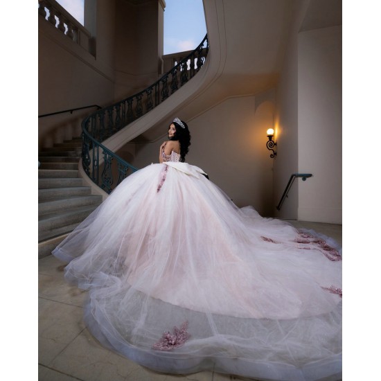 Customized Pink Quinceanera Dress Lace Applique Vestidos De Anos Sweetheart Neck Girl 2024 Ball Gown