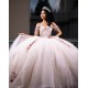 Customized Pink Quinceanera Dress Lace Applique Vestidos De Anos Sweetheart Neck Girl 2024 Ball Gown