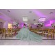 Off Shoulder Sage Green Quince Dress Square Collar Instagram Gowns Lace Appliques Vestidos De 15 Anos Birthday Party Dresses