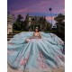 Sweetheart Neck Quince Dress Aqua Vestidos De 15 Anos Lace Appliques Women 2024 Ball Gown Off The Shoulder Birthday Party Dresses