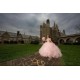Ruffled Quince Dress Pink Vestidos De 15 Anos Sequin Sleeveless Girl Birthday Gowns Sweetheart Neck Women 2024 Ball Gown